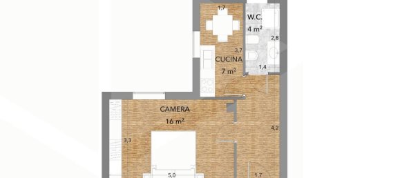 2-Zimmer Wohnung in Ciampino, Italy, Nr. 20818 2