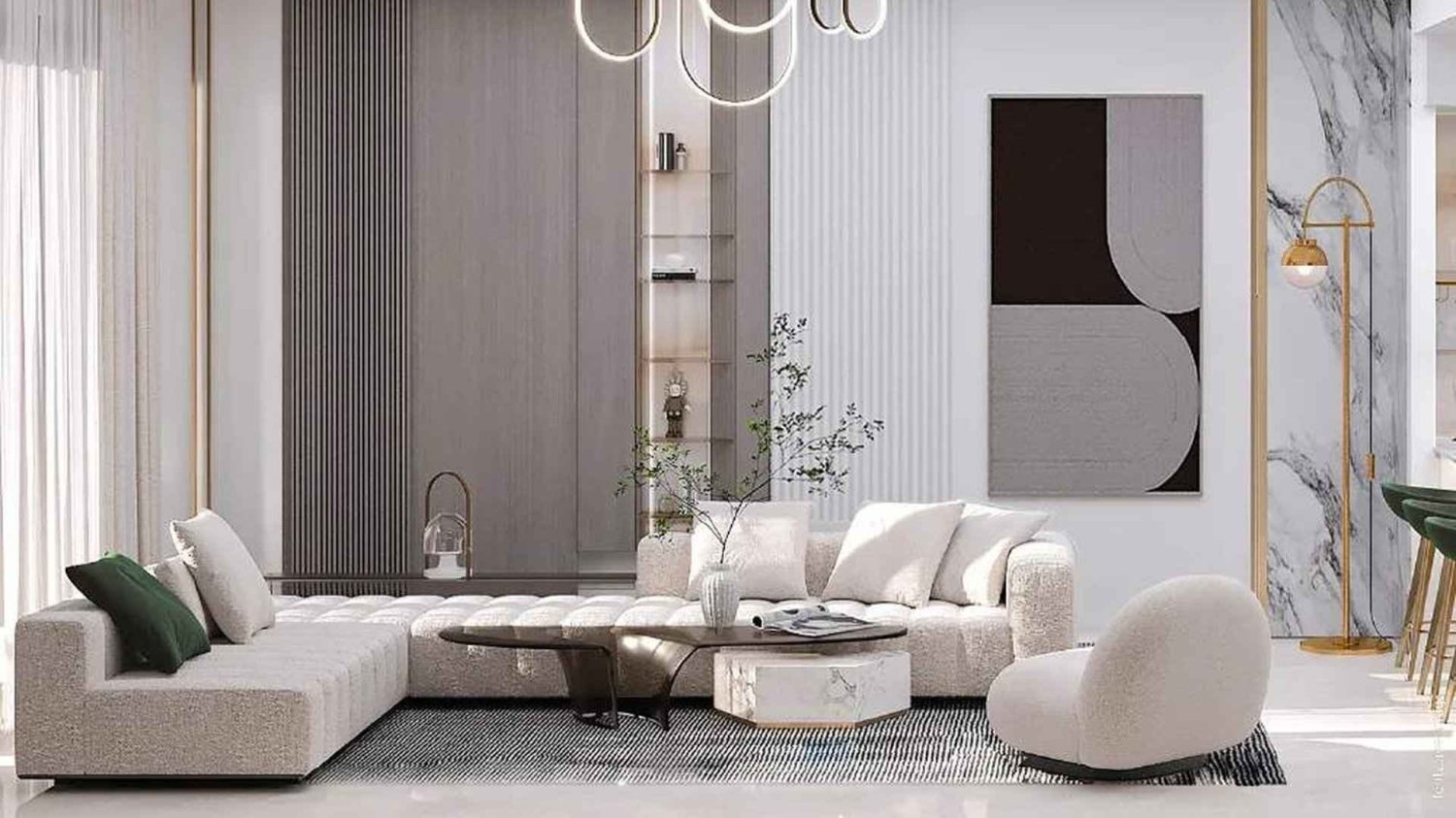 1 bedroom Apartment in Binghatti Amberhall, Jumeirah Village Circle, UAE No. 64878