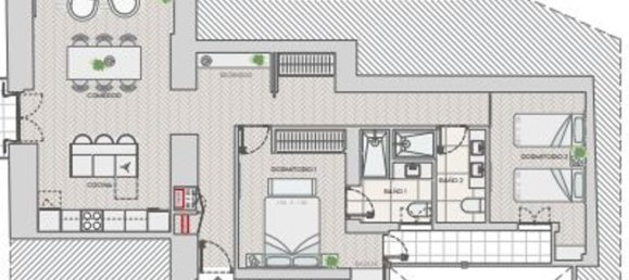 2 bedrooms Apartment in Madrid, Spain No. 116597 12