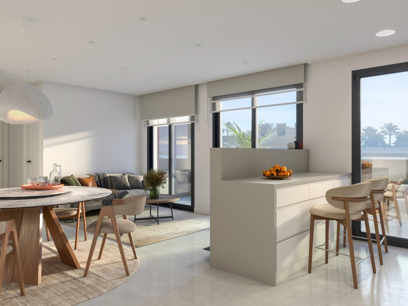 2 dormitorios apartamento en venta en Santa Pola, Alicante, Comunidad Valenciana, Spain № 365593
