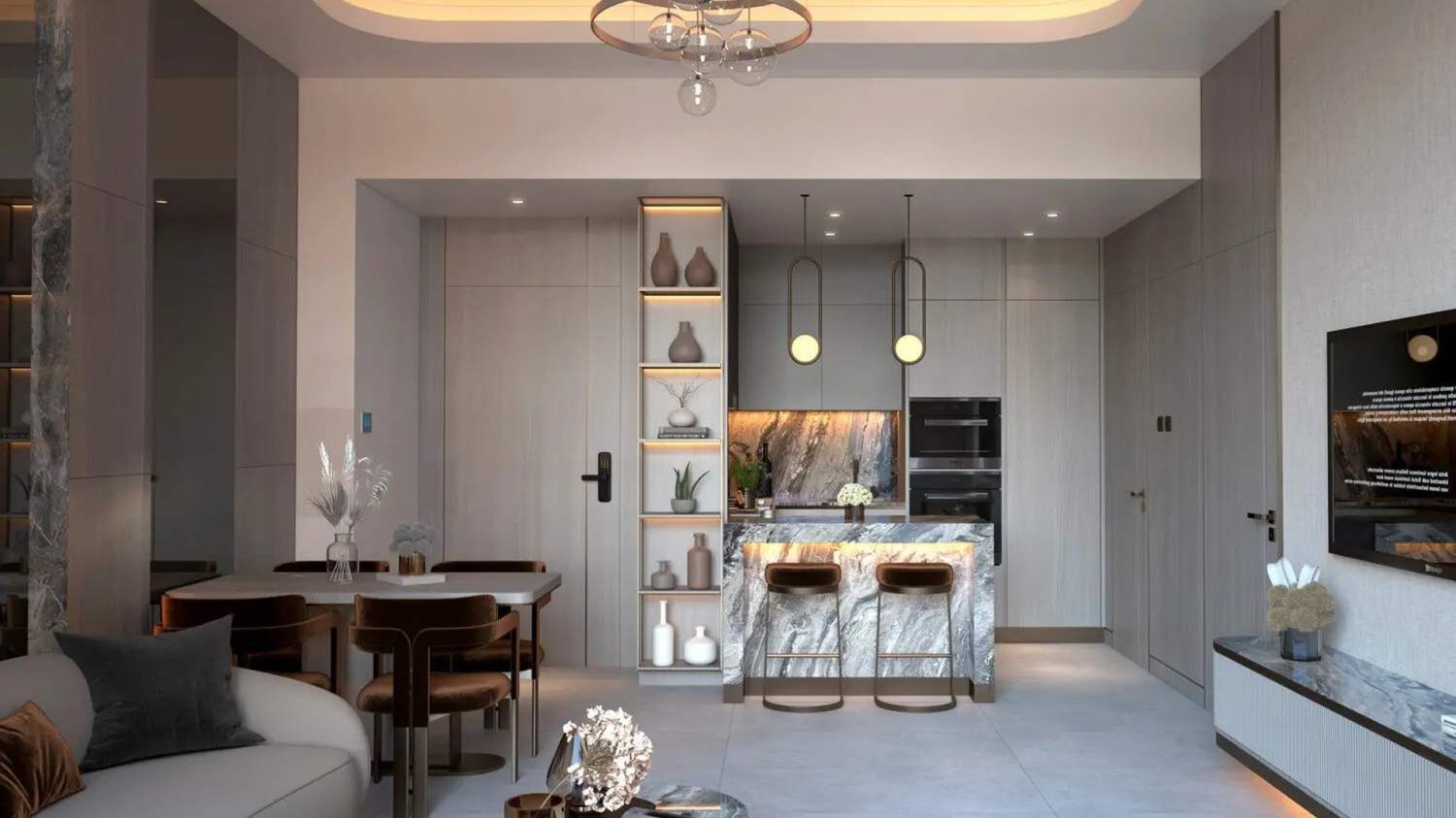 1 chambre appartement à vendre à Al Satwa, Dubai, UAE № 187368