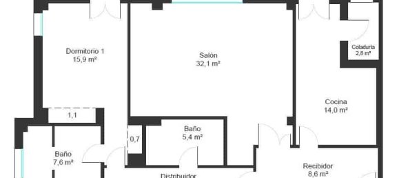 Квартира с 3 спальнями в Пальма-де-Майорка, Испания № 185908 8