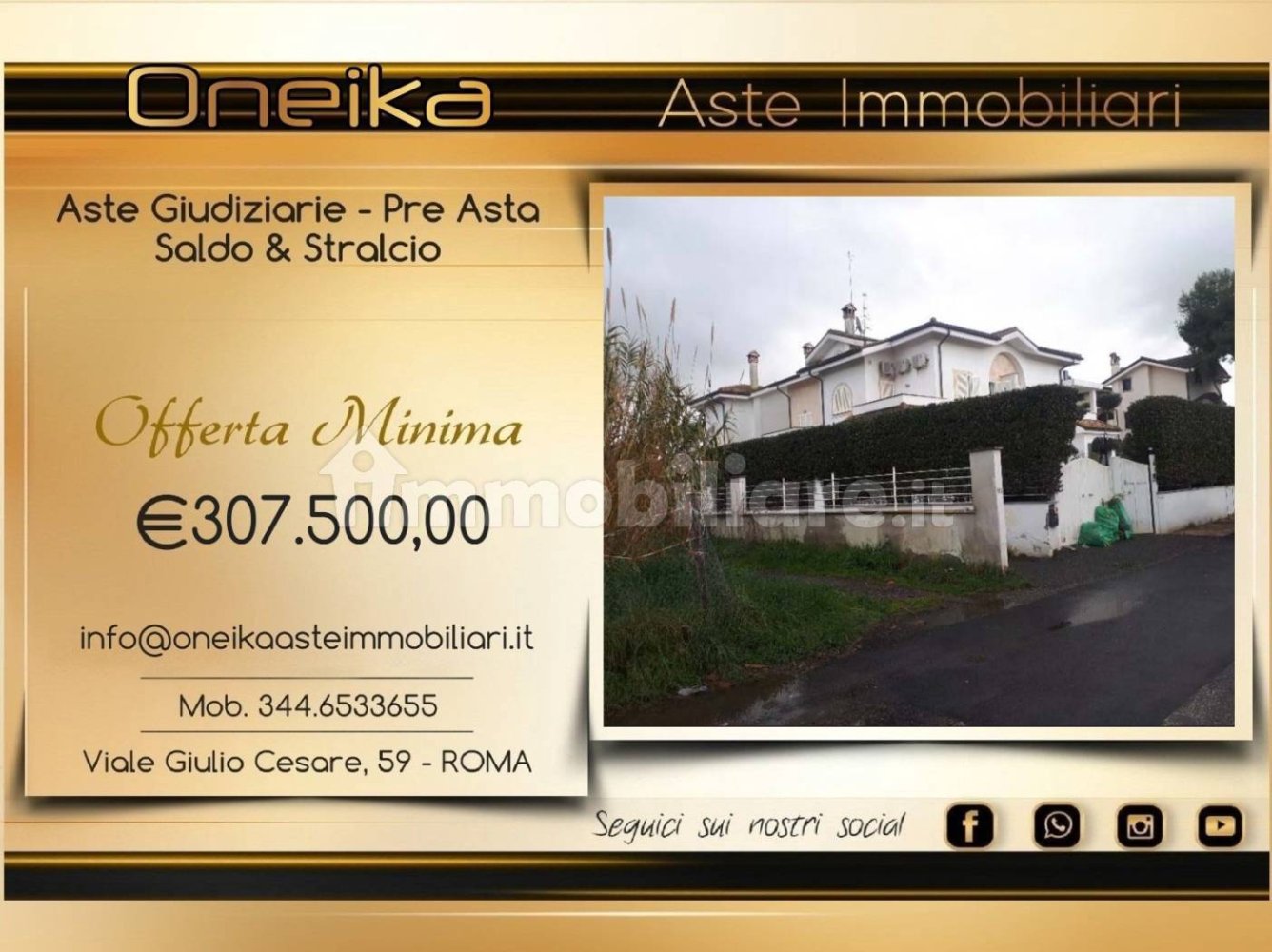 3 Schlafzimmer Villa in Fiumicino, Italy, Nr. 323995