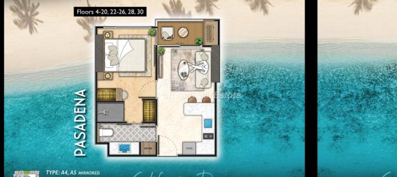 1 bedroom Condo in Bang Lamung, Thailand No. 72875 3