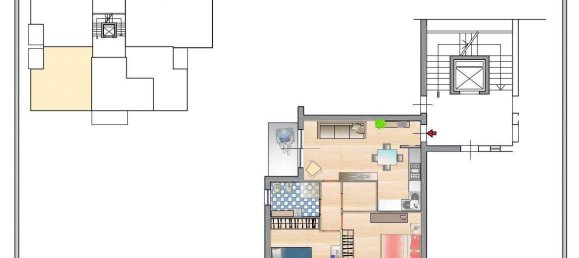 3 rooms Apartment in Pisa, Italy No. 33542 15