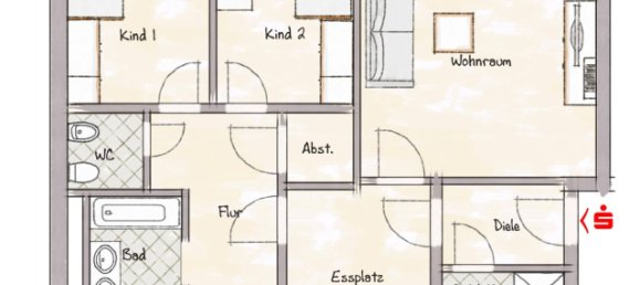 3 bedrooms Apartment in Mettmann, Germany No. 282612 16