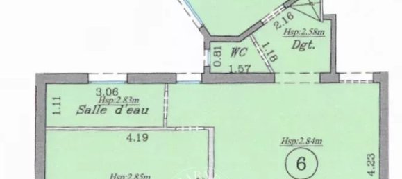 2-salle Appartement à Boulogne-Billancourt, France No. 172663 3