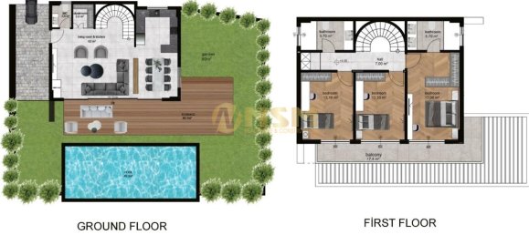 Apartment 3+1 in Alanya, Turkey No. 3721 12