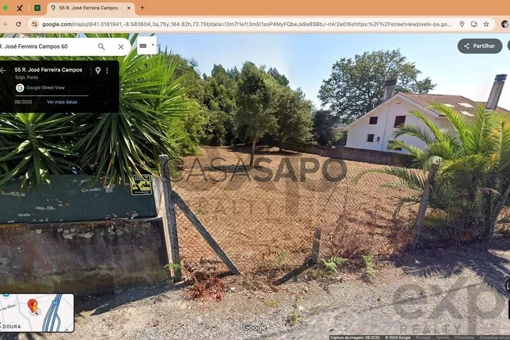 1000m² Land in Vila Nova de Gaia, Portugal No. 344131