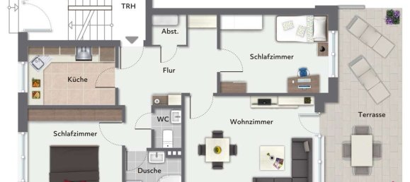 3 rooms Apartment in Wandsbek, Germany No. 348897 30