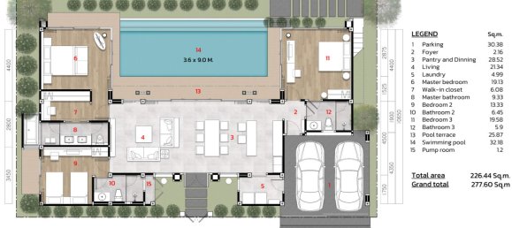 3 chambres Villa à The Ozone Residences, Phuket, Thailand No. 29417 5