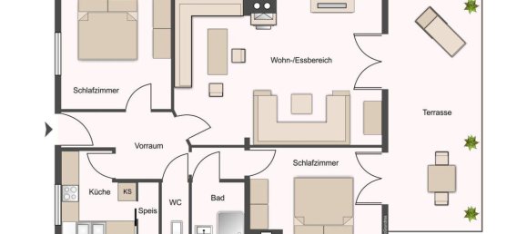 3 rooms Apartment in Seeboden am Millstatter See, Austria No. 171612 15