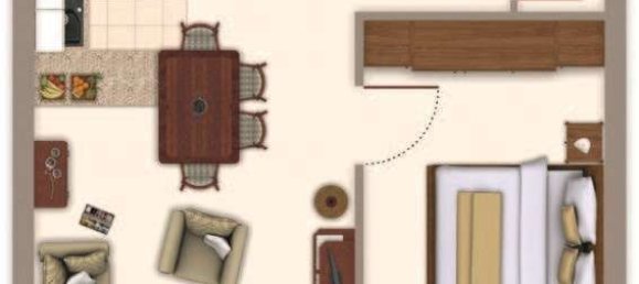 1 Schlafzimmer Wohnung in Leipzig, Germany, Nr. 67921 22