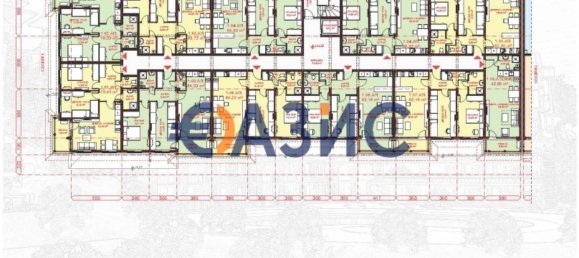 Квартира с 2 спальнями в Свети-Влас, Болгария № 851 30