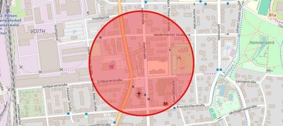 2 rooms Apartment in St. Polten, Austria No. 151146 12