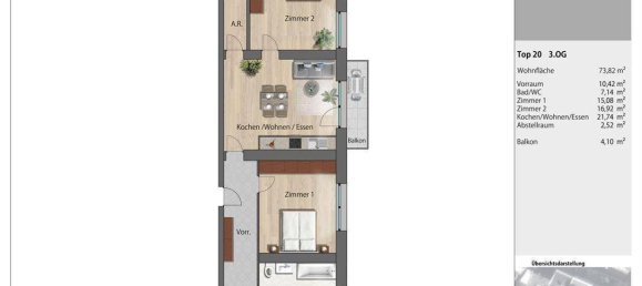 2 Schlafzimmer Wohnung in Spittal an der Drau, Austria, Nr. 170027 14