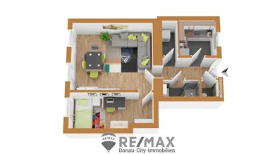 2-Zimmer Wohnung in Mariahilf, Austria, Nr. 204566