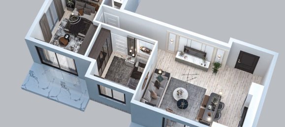 3-Zimmer Wohnung in Oba, Turkey, Nr. 9913 13