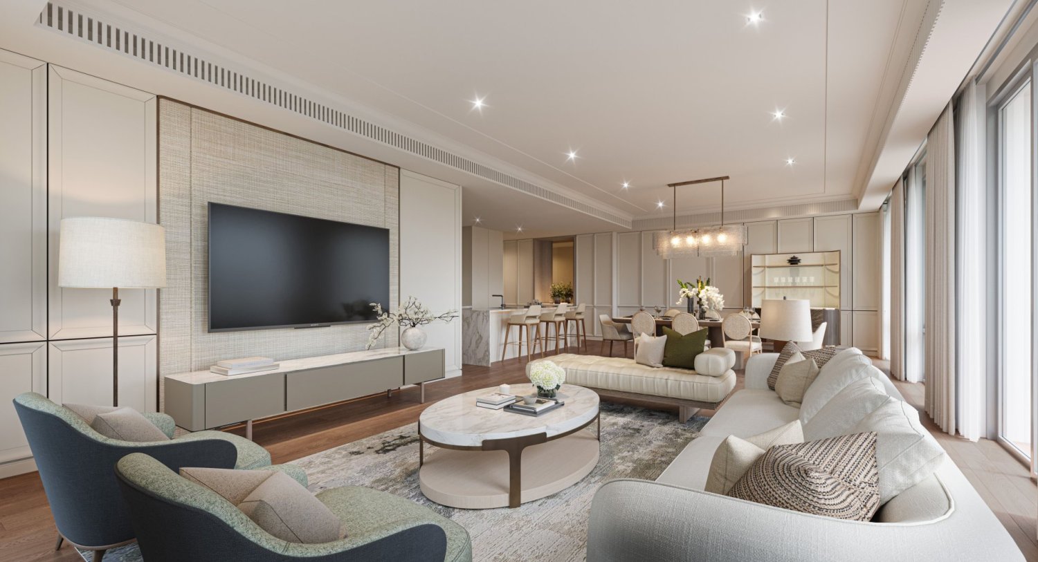 Apartamento T3 em Khlong Toei, Thailand N.º 70849