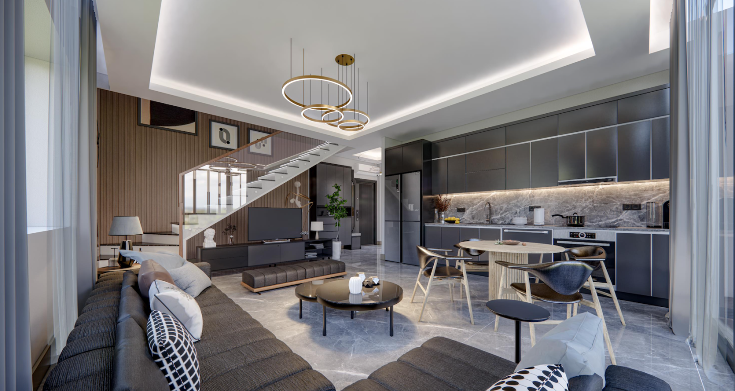 Wohnung 2+1 in Alanya, Turkey, Nr. 24763