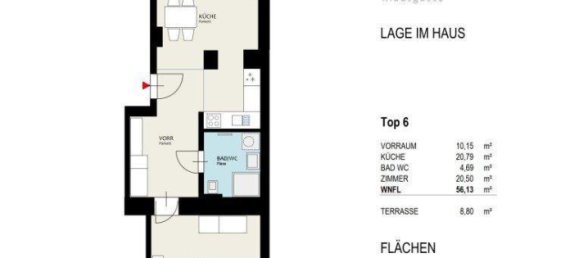 2 rooms Apartment in Ottakring, Austria No. 136493 8
