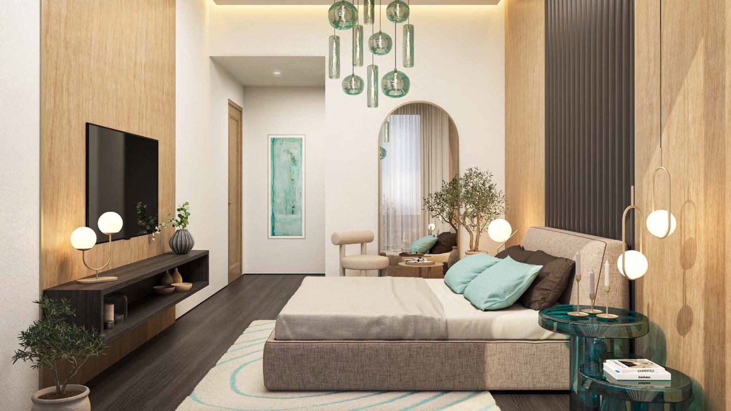 Apartamento T2 em Damac Lagoon Views Phase 3, Golf City, UAE N.º 63664