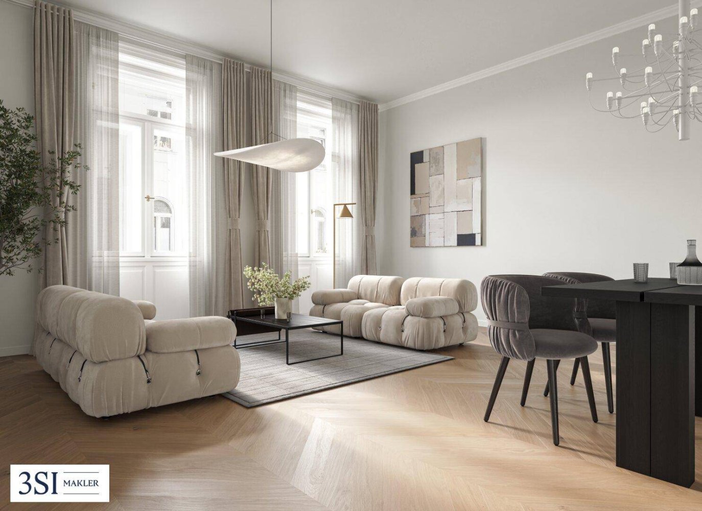 Apartamento de 2 habitaciónes en Alsergrund, Austria No. 207131