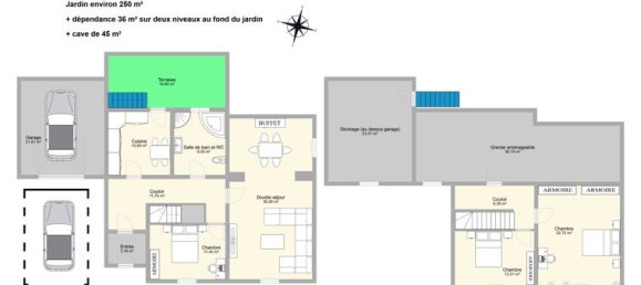 3 bedrooms House in Pompey, France No. 307465 2