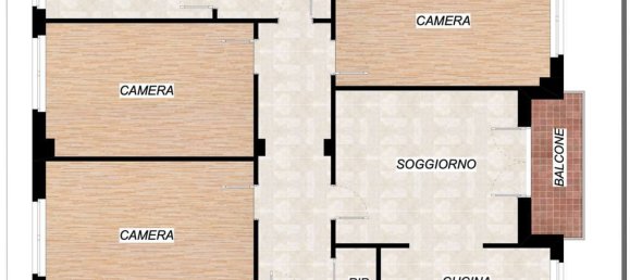 4 bedrooms Apartment in Pinerolo, Italy No. 379357 26