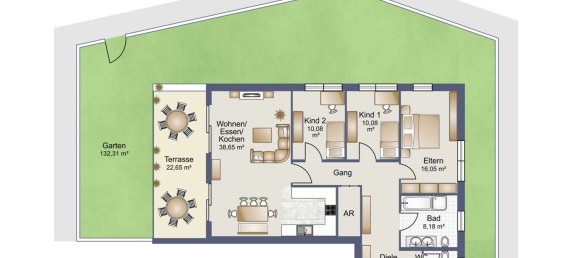 4غرفة شقة في Gotzis, Austria رقم 251275 26