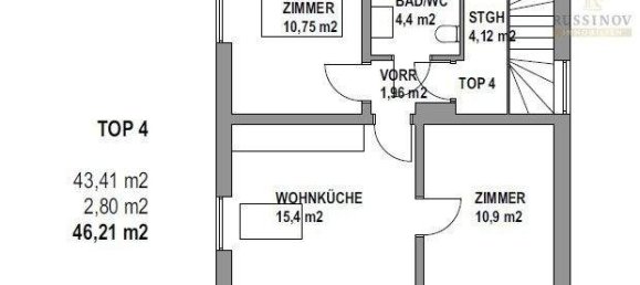 3غرفة شقة في Klagenfurt am Worthersee, Austria رقم 182943 3