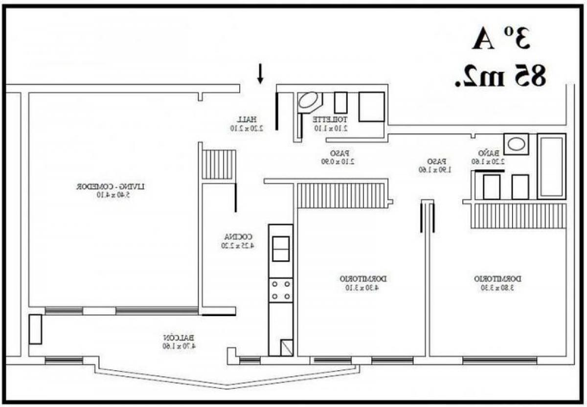 2 bedrooms Apartment in Tigre, Argentina No. 53344