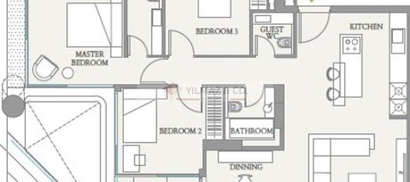 3 rooms Apartment in Limassol, Cyprus No. 23762 9