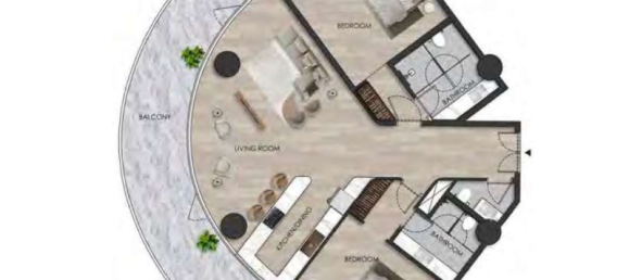 Studio in Al Marjan Island, UAE No. 121497 9