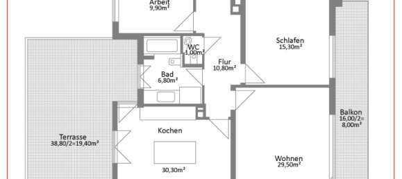 3 chambres Appartement à Ostalbkreis, Germany No. 4686 12