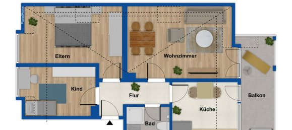 3-Zimmer Wohnung in Münster, Germany, Nr. 274223 12