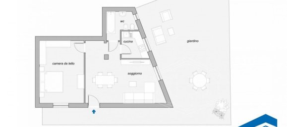 Квартира с 3 комнатами в Неаполь, Италия № 122712 25