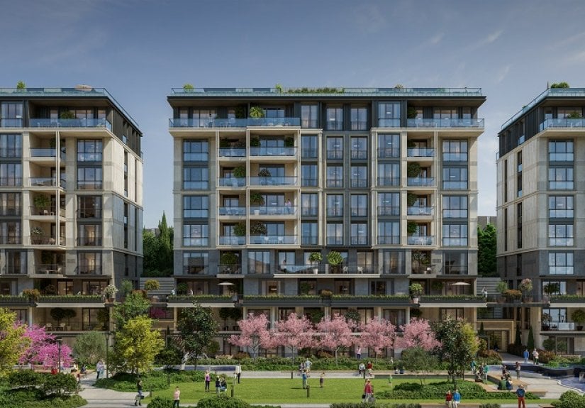 Apartment 1+2 in Istanbul, Turkey No. 2166