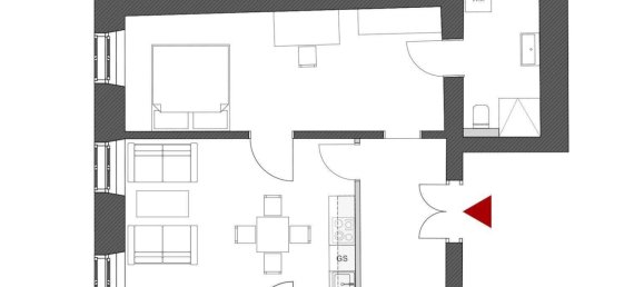 Apartamento de 2 habitaciónes en Bad Radkersburg, Austria No. 221857 7