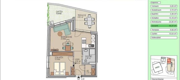 1 Schlafzimmer Wohnung in Schwaz, Austria, Nr. 142489 3