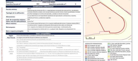 841m² Land in Moraira, Spain No. 92218 17