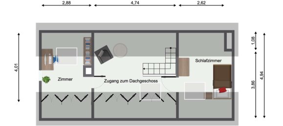 Dúplex de 2 dormitorios en Stuttgart, Germany No. 96227 26