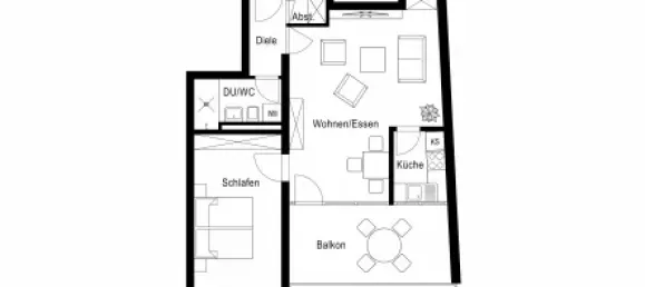 1 Schlafzimmer Wohnung in Cologne, Germany, Nr. 284807 21
