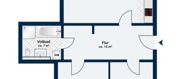 Apartamento T2 em Wandsbek, Germany N.º 320770 7