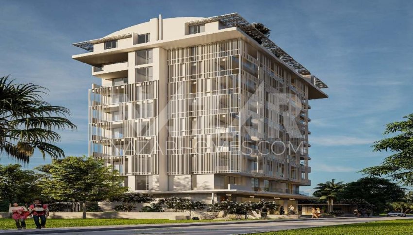 Apartamento 1+1 em Alanya, Turkey N.º 14369