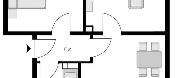 Apartamento de 2 divisões em Bochum, Germany N.º 63622 5