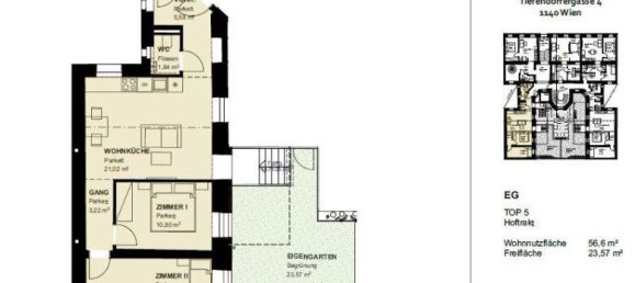 Apartamento de 3 divisões em Penzing, Austria N.º 148981 9