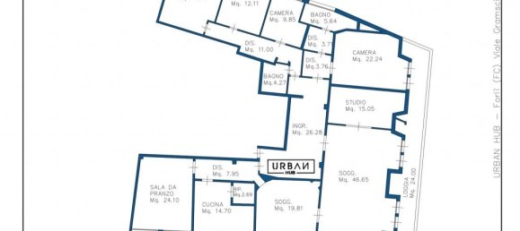 Ático de 9 habitaciónes en Forlì, Italy No. 137023 24