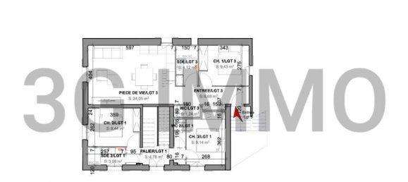 1 Schlafzimmer Wohnung in Hasparren, France, Nr. 196776 2