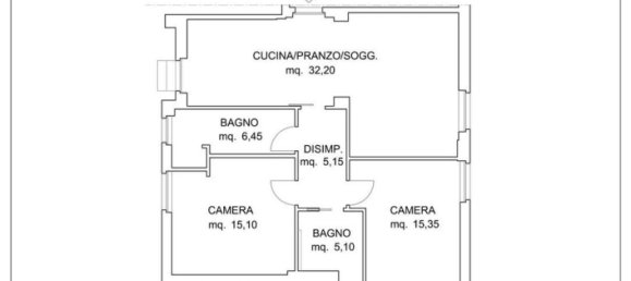3 rooms Apartment in Verona, Italy No. 283821 29